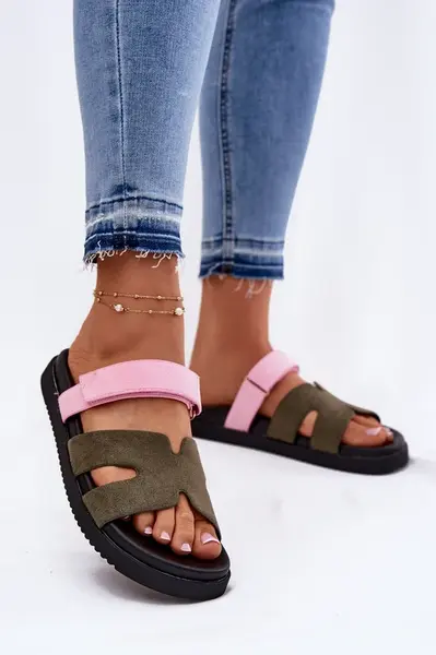 Dámské Pantofle Na Suchý Zip Vinceza