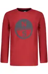 NORTH SAILS KIDS' LONG-SLEEVED T-SHIRT, RED