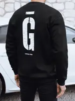 Černá mikina s potiskem G