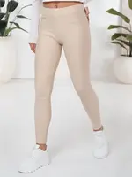 Dámske béžové legíny Dstreet