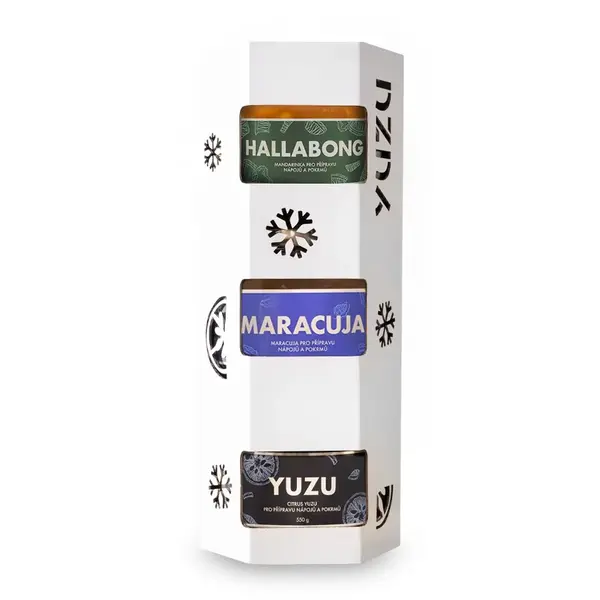 YUZU Exotika Yuzu + Maracuja + Hallabong trio balíček 3x550 g
