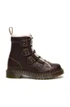 Kožené workery Dr. Martens 1460 LTT Fur Lined