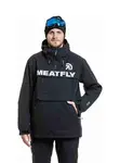 Meatfly pánská SNB & SKI bunda Zenith Black | Černá | Velikost XXL