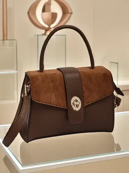 Resti Small women's eco-leather bag Zyora