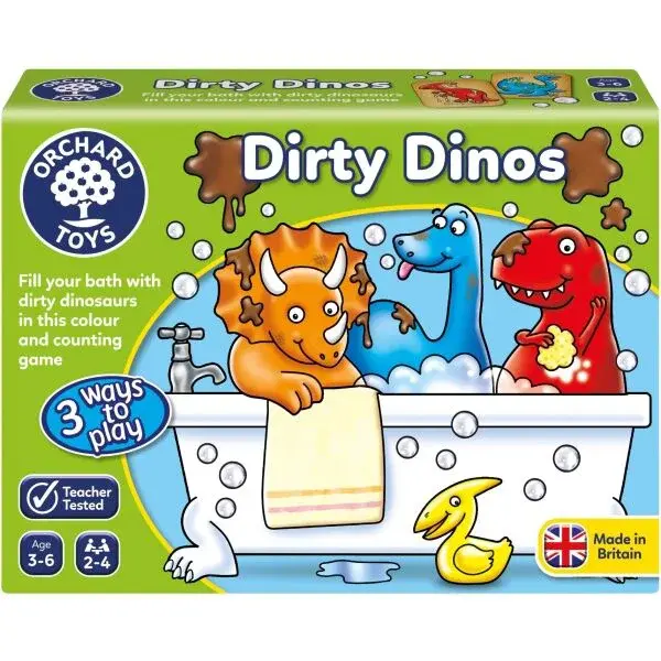 ORCHARD TOYS DINOSAUŘI, DO VANY! Vzdělávací hra, mix, velikost