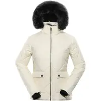 ALPINE PRO LODERA Dámská zimní bunda, béžová, velikost