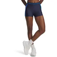 Under Armour HEATGEAR RIB SHORTY Dámské kraťasy, tmavě modrá, velikost L