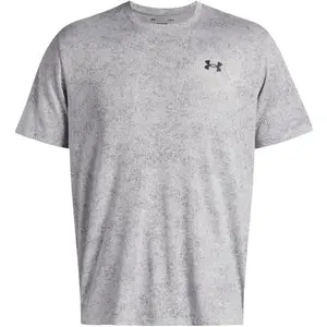 Under Armour TECH TEE PIXELATE Pánské sportovní tričko, šedá, velikost M