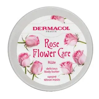 Dermacol Rose Flower Care tělové máslo Delicious Body Butter 75 ml