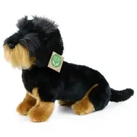 Plyšový drsnosrstý jezevčík sedící 30 cm ECO-FRIENDLY