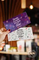 Knihomolská dárková obálka (Fialová)