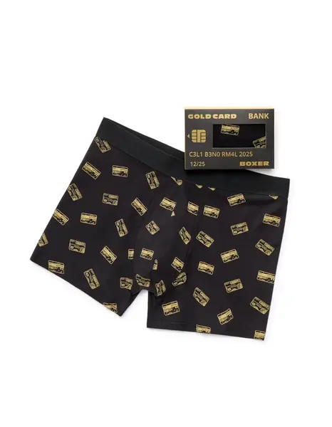 Celio Boxer Gift Pack Gold Credit Card