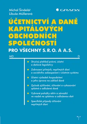 E-kniha: Účetnictví a daně kapitálových obchodních společností od Müllerová Libuše