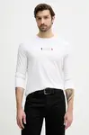 Bavlněné tričko s dlouhým rukávem Tommy Hilfiger
