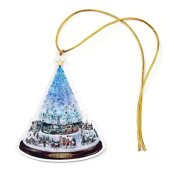 Acrylic Christmas Tree Pendant Decoration