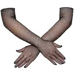 Polyester Mesh Long Gloves