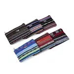 Bohemian Style Stripe Pattern Cotton Cloth Wallets