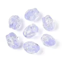 Handmade Foil Glass Beads Strands