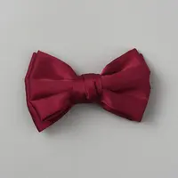 Bowknot Satin Face with Iron Shoe Buckle Clips
