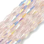 Transparent Electroplate Glass Beads