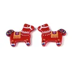 Printed Opaque Resin Beads