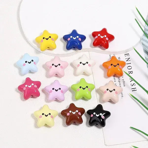 Baking Paint Acrylic Beads