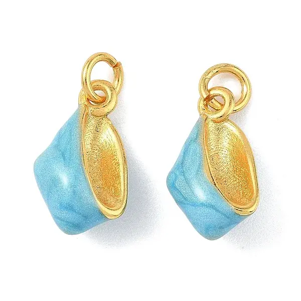 Brass Enamel Pendants