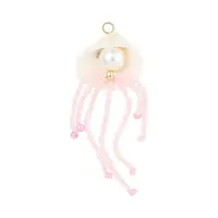 Natural Shell & Glass Pearl Big Pendants