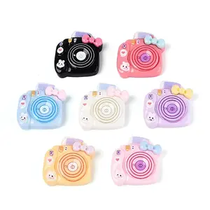 Instant Camera Opaque Resin Cabochons