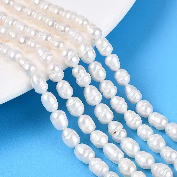 Natural Cultured Freshwater Pearl Beads Strands