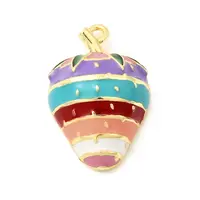 Brass Enamel Pendants