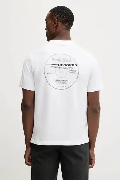 Bavlněné tričko BOSS Orange Te_BossClub