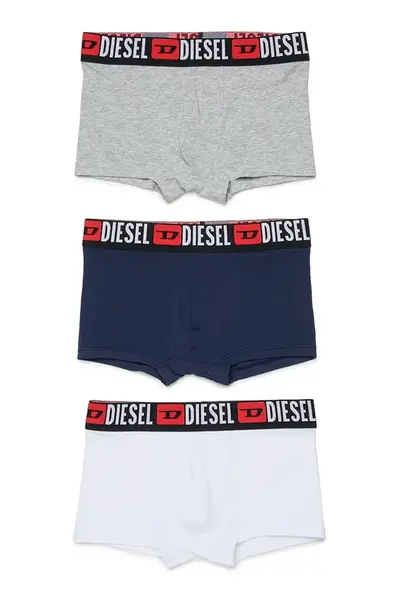 Dětské bavlněné boxerky Diesel UM-UGERDTRIPACK-DE UND SHORT 3-pack