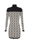 Šaty Elisabetta Franchi s geometrickým vzorem