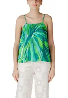 Barevný top na ramínka