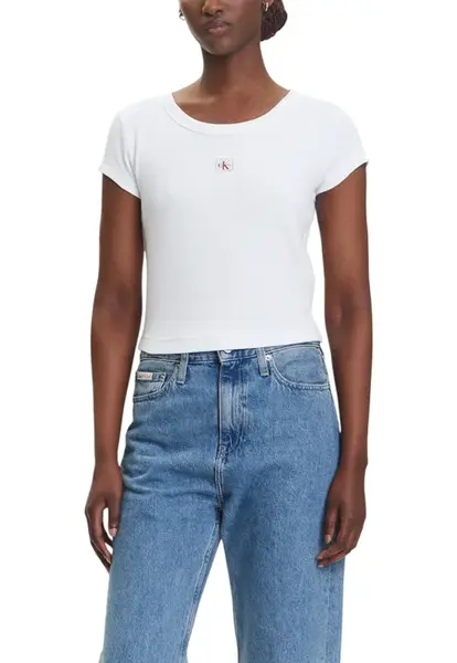 Calvin Klein Jeans biele tričko