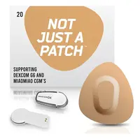 NOT JUST A PATCH Náplast k senzorům Dexcom / MiaoMiao tělová 20 kusů