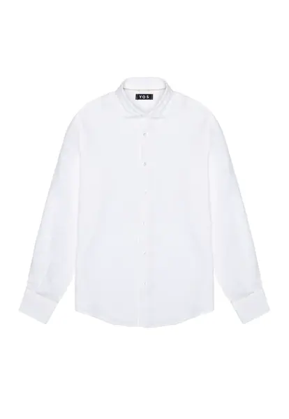 Biela pánska košeľa Yos Camicia