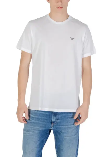 Biele tričko Emporio Armani