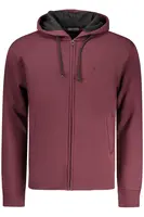 Pánská červená mikina na zip