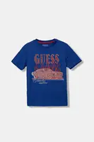 Dětské bavlněné tričko Guess