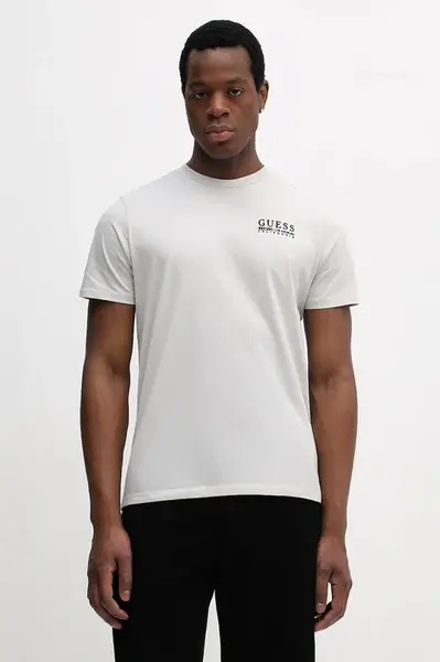 Bavlněné tričko Guess