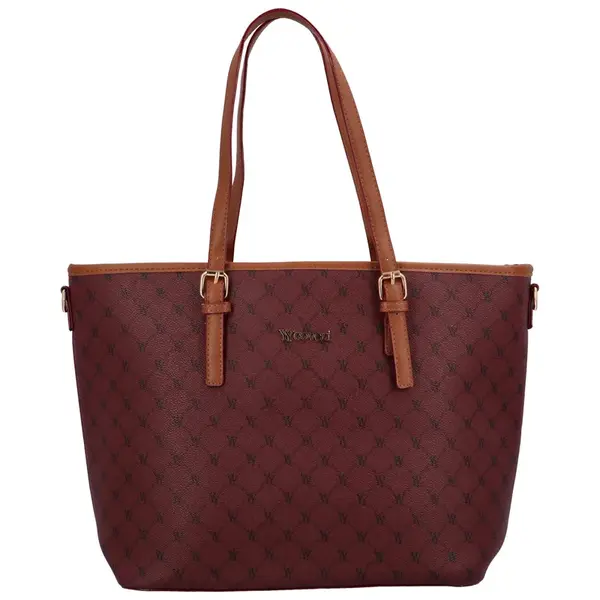 Dámska kabelka na rameno vínová - Coveri Ofelia