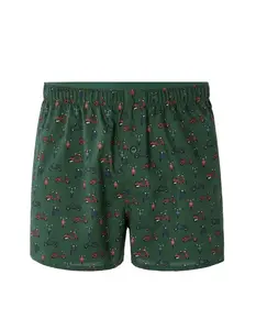 Zelené boxerky s motívom skútrov