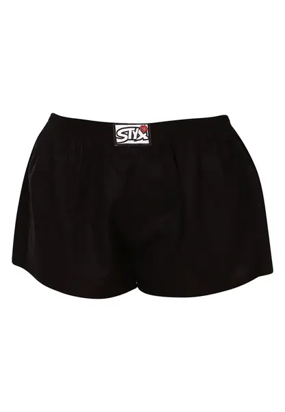 Dámske trenky klasická guma čierné (K960) M