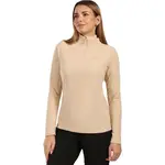 KILPI ALMERI Dámska flísová mikina, béžová, veľkosť