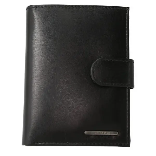 Pánská kožená peněženka černá - Bellugio Alec