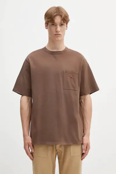 Bavlněné tričko Gramicci One Point Tee Pigment Dyed