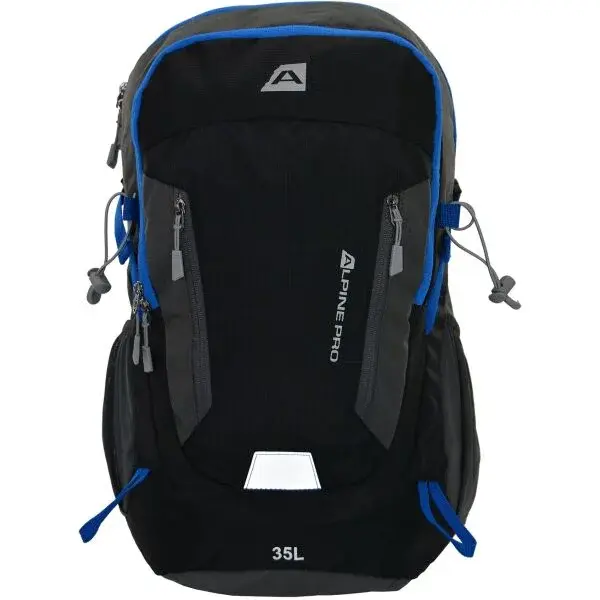 ALPINE PRO SEDE Outdoorový batoh, černá, velikost
