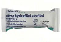 Obvaz hydrofilní sterilní hotový č.3 Steriwund